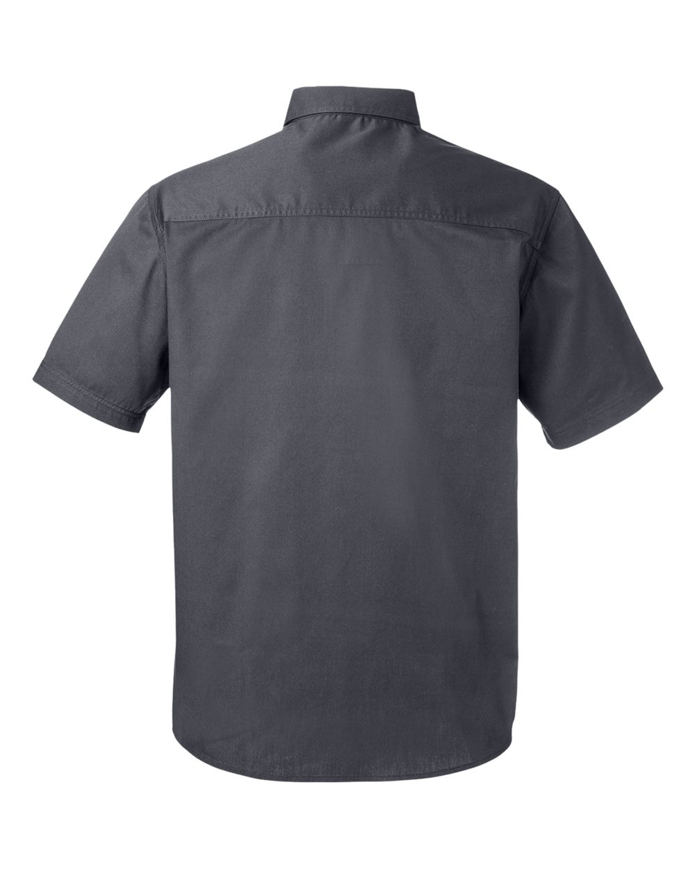 Harriton Men's Advantage IL Short Sleeve Work Shirt - M585 Dark Charcoal