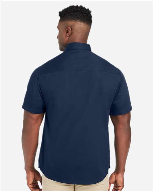 Harriton Men's Advantage IL Short Sleeve Work Shirt - M585 Dark Navy
