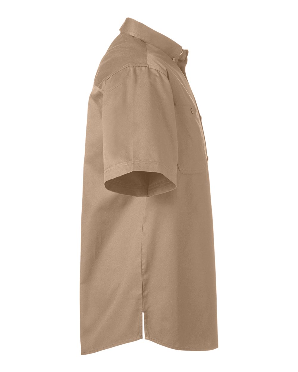 Harriton Men's Advantage IL Short Sleeve Work Shirt - M585 Khaki