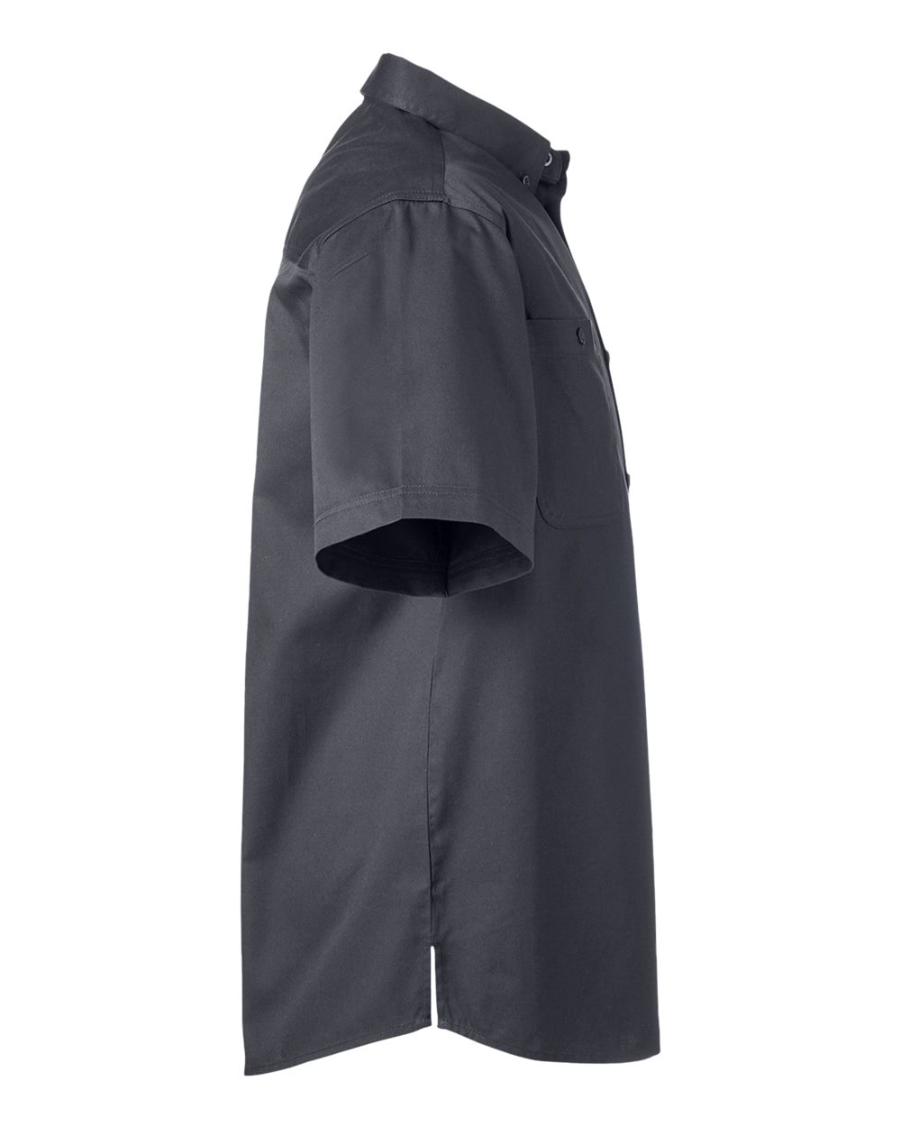Harriton Men's Advantage IL Short Sleeve Work Shirt - M585 Dark Charcoal