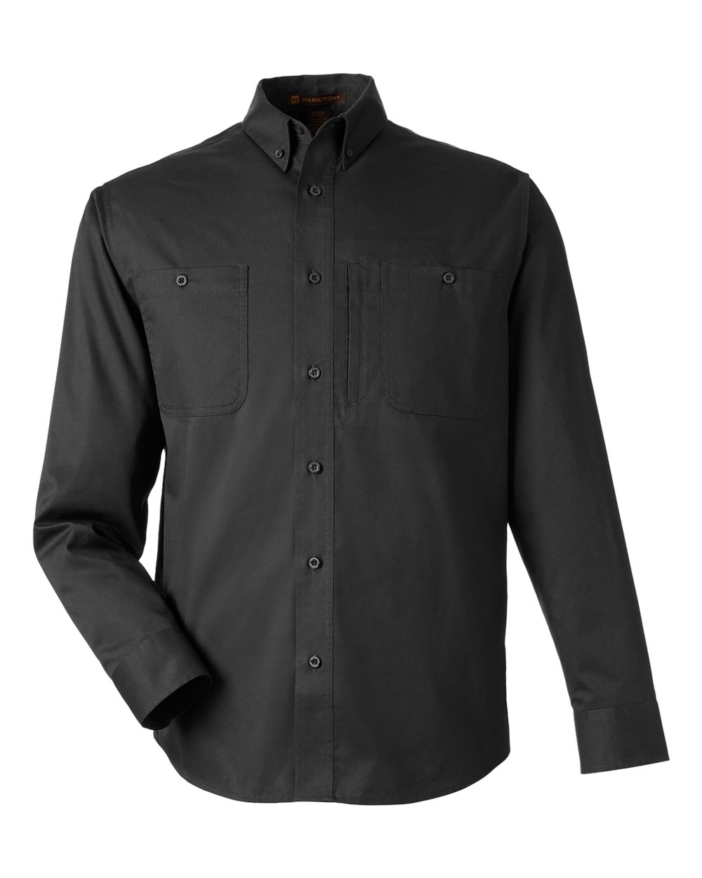 Harriton Men's Advantage IL Workshirt - M585L Black