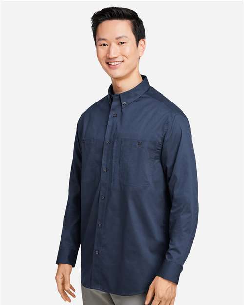 Harriton Men's Advantage IL Workshirt - M585L Dark Navy