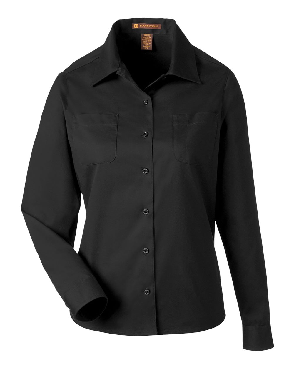 Harriton Women's Advantage IL Workshirt - M585LW Black