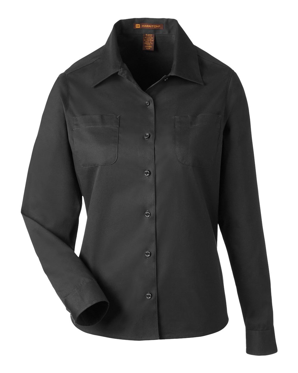 Harriton Women's Advantage IL Workshirt - M585LW Dark Charcoal
