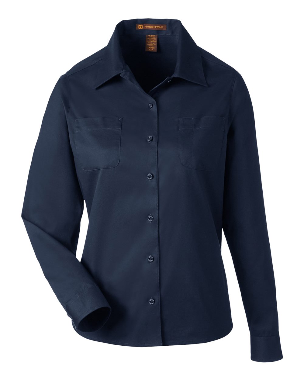 Harriton Women's Advantage IL Workshirt - M585LW Dark Navy