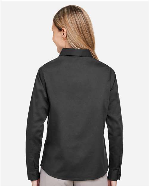 Harriton Women's Advantage IL Workshirt - M585LW Dark Charcoal