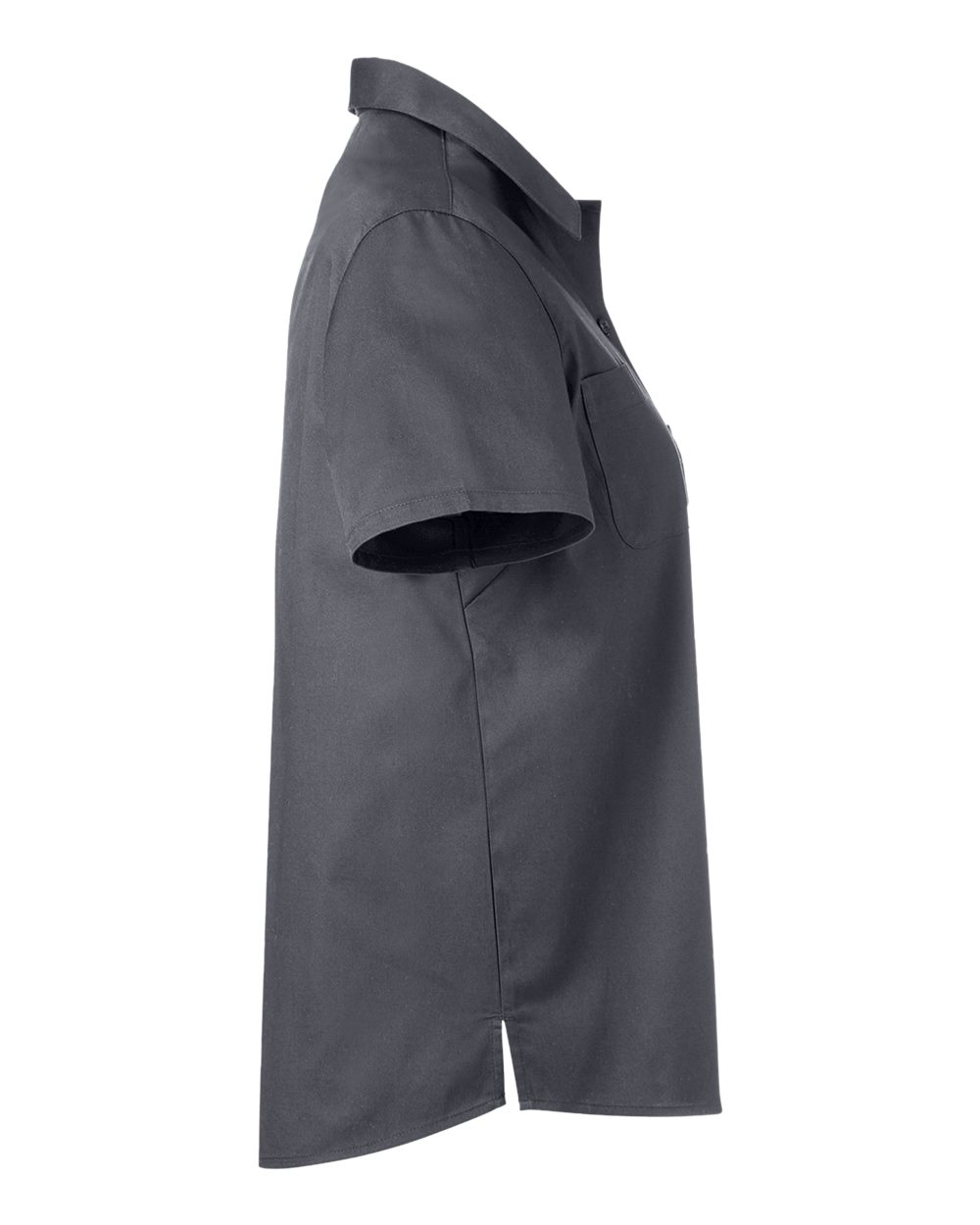 Harriton Women's Advantage IL Short Sleeve Dress Shirt - M585W Dark Charcoal