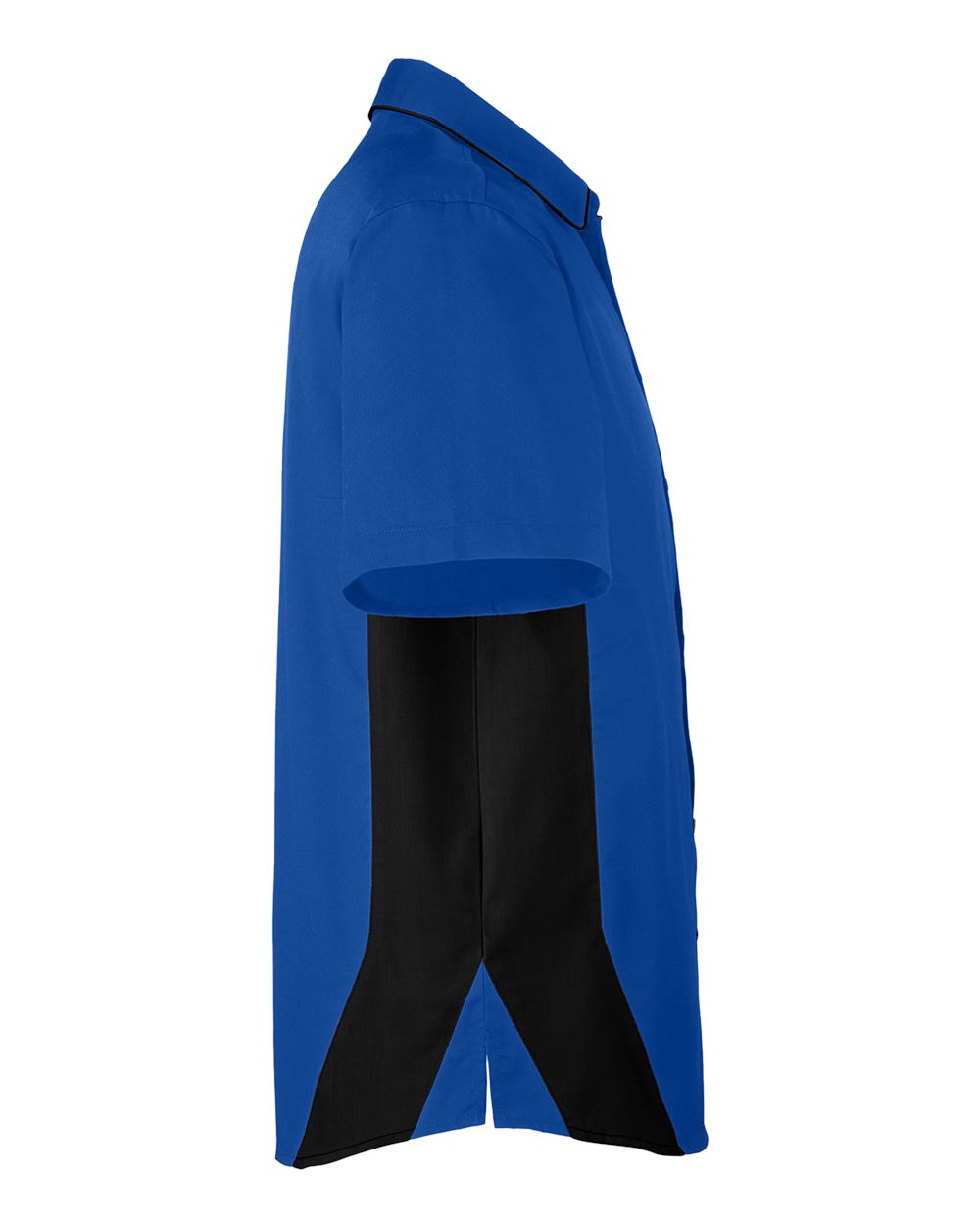 Harriton Men's Tall Flash IL Colorblock Shirt - M586T True Royal- Black