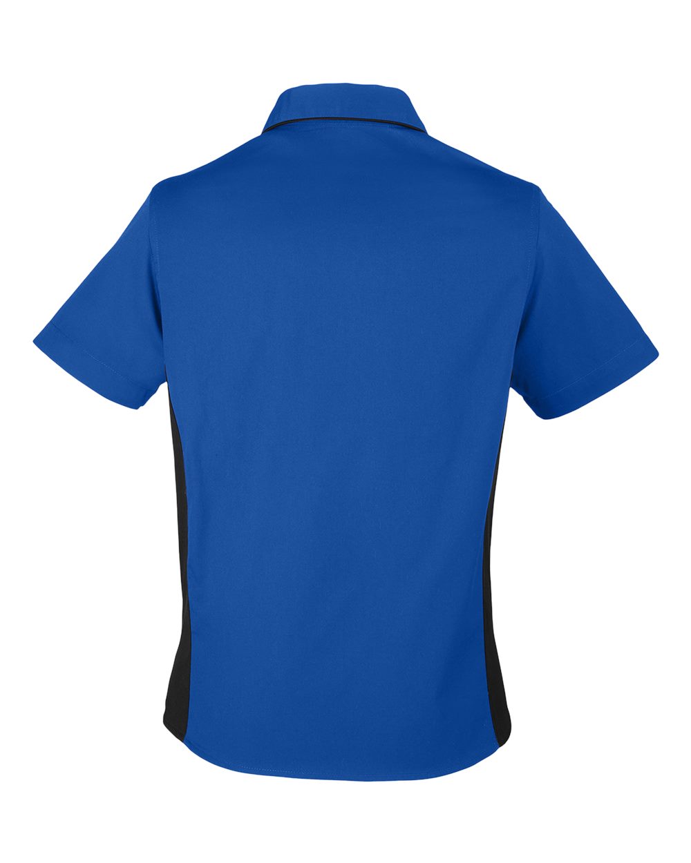 Harriton Women's Flash IL Colorblock Shirt - M586W True Royal- Black