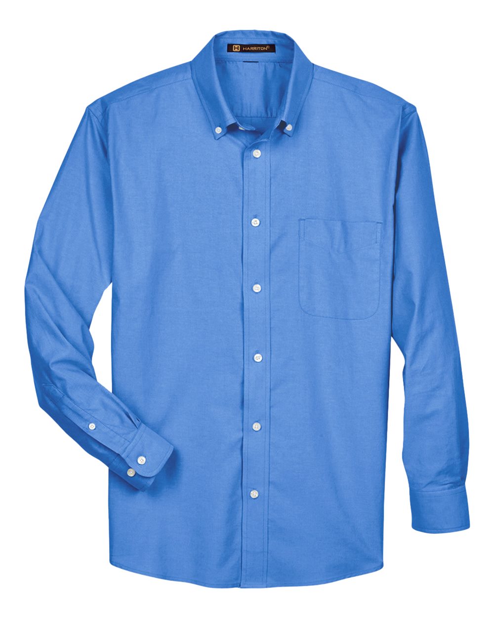 Harriton Men's Oxford Shirt - M600 French Blue