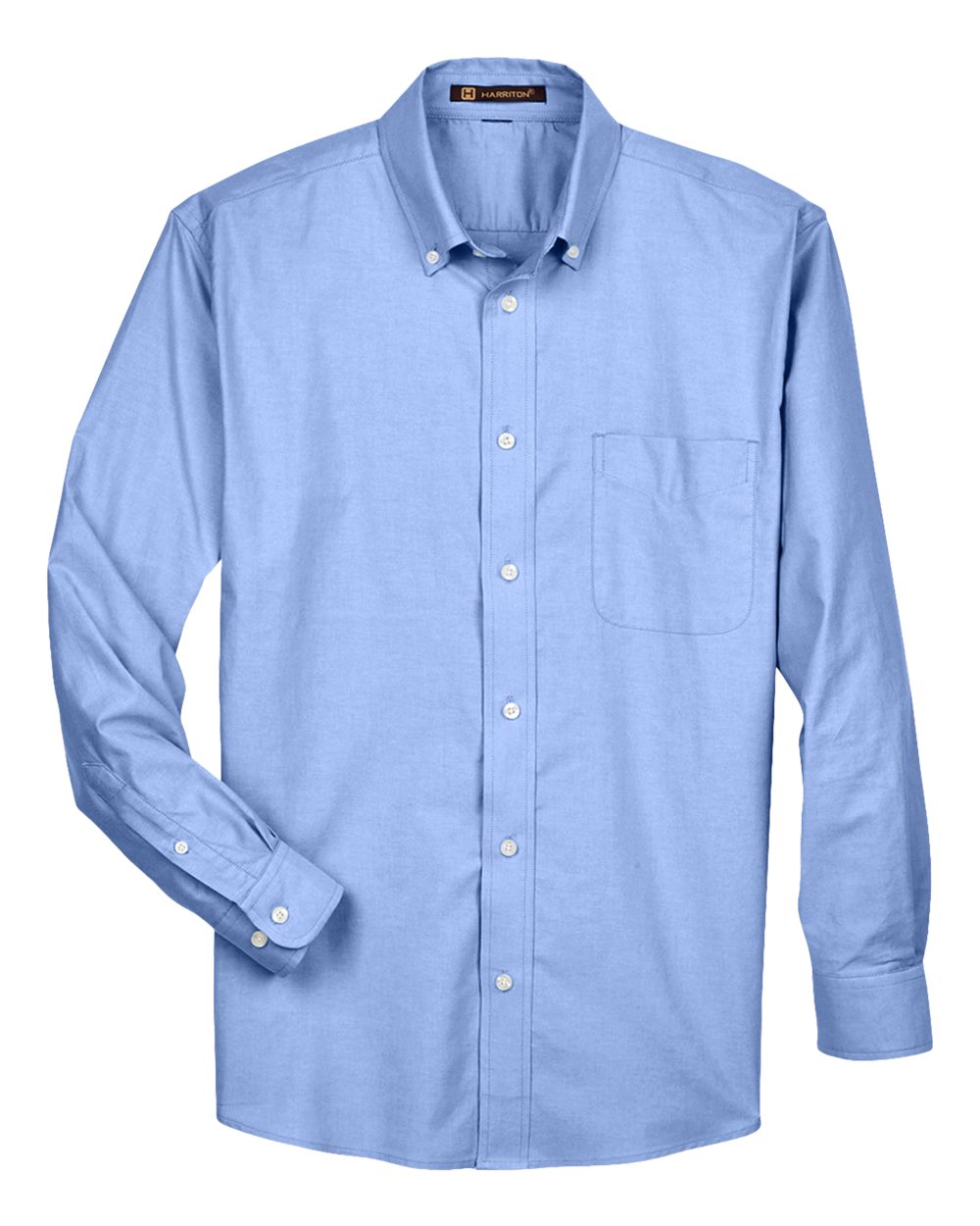 Harriton Men's Oxford Shirt - M600 Light Blue