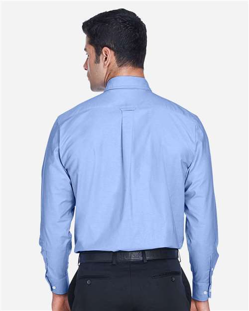 Harriton Men's Oxford Shirt - M600 Light Blue
