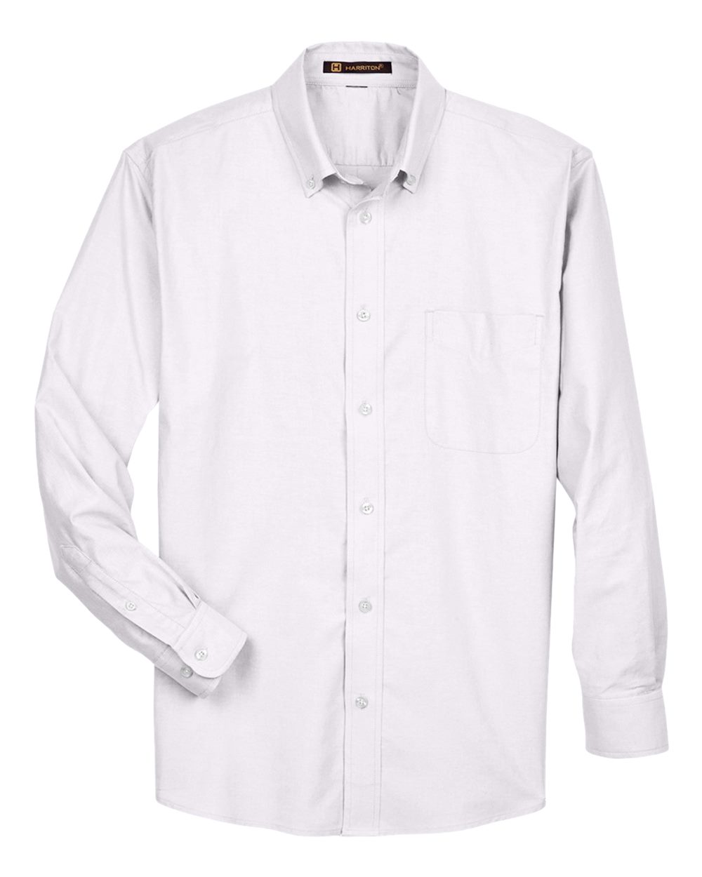 Harriton Men's Oxford Shirt - M600 White