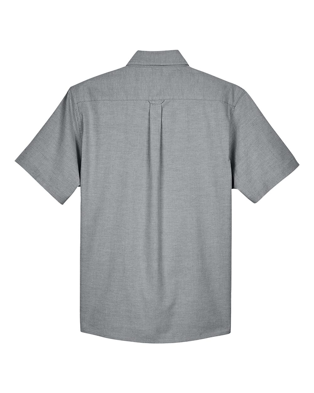 Harriton Men's Oxford Short Sleeve with Stain-Release - M600S Oxford Grey