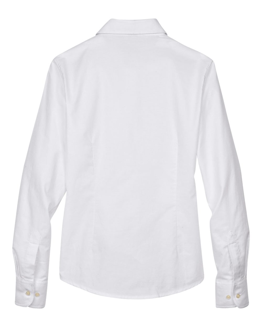Harriton Women's Long Sleeve Oxford Dress Shirt - M600W White