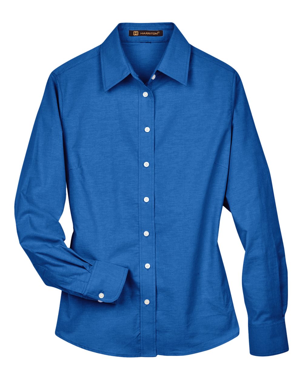 Harriton Women's Oxford Dress Shirt - M600W French Blue