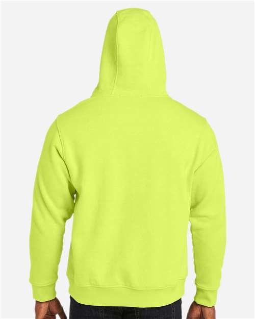 Harriton Unisex ClimaBloc™ Lined Heavyweight Hooded Sweatshirt - M711 Safety Yellow