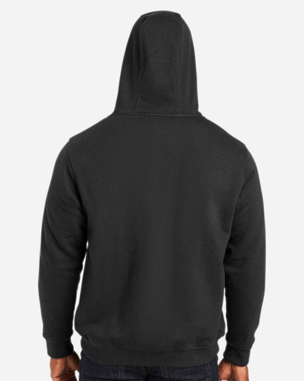 Harriton Unisex ClimaBloc™ Lined Heavyweight Hooded Sweatshirt - M711 Black