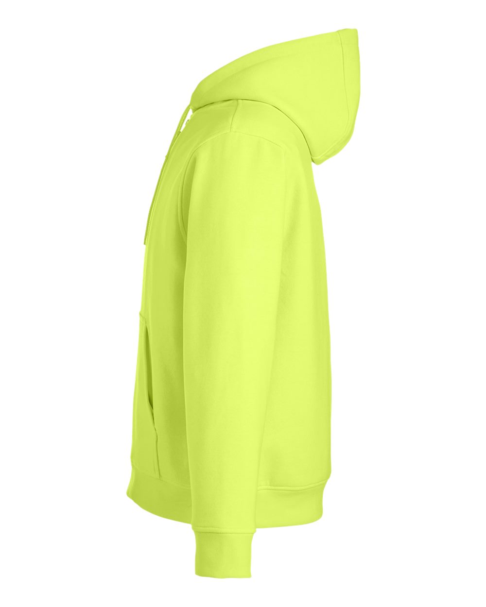 Harriton Unisex ClimaBloc™ Lined Heavyweight Hooded Sweatshirt - M711 Safety Yellow