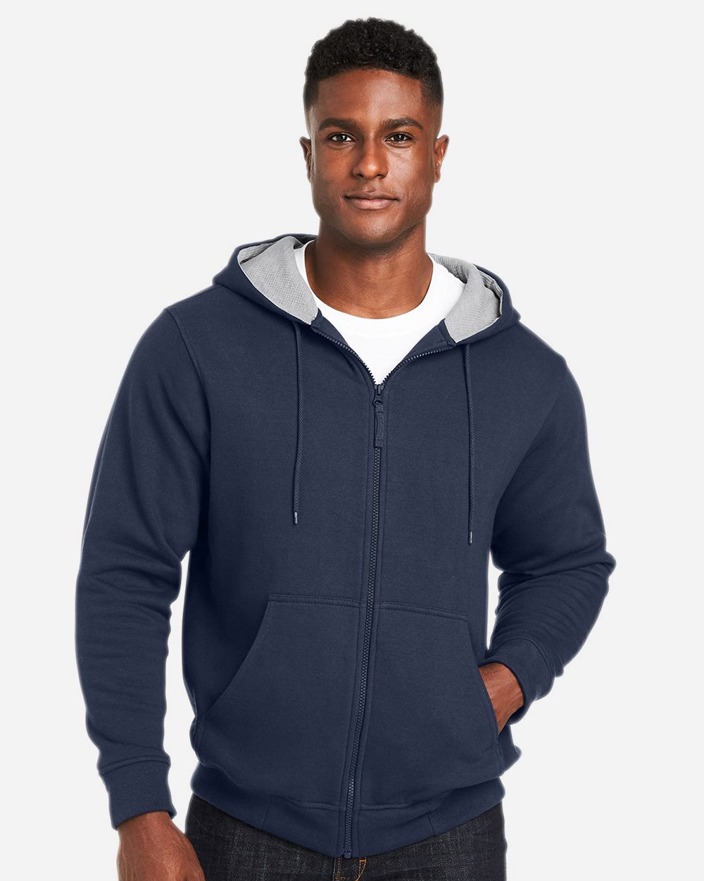Harriton Unisex Tall ClimaBloc™ Lined Heavyweight Hooded Sweatshirt - M711T