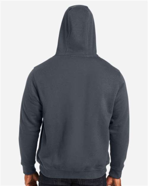 Harriton Unisex Tall ClimaBloc™ Lined Heavyweight Hooded Sweatshirt - M711T Dark Charcoal