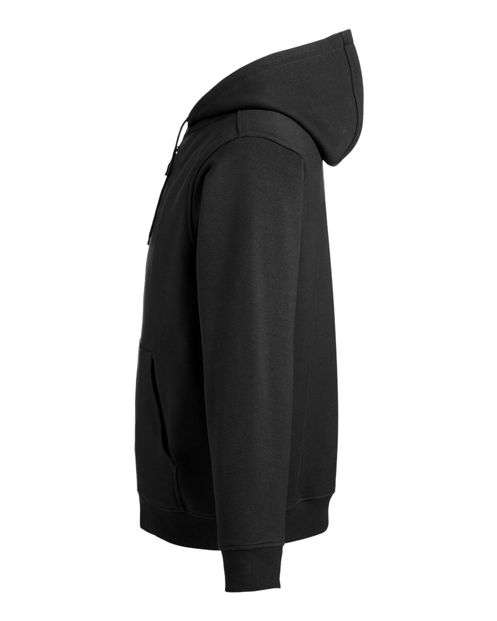 Harriton Unisex Tall ClimaBloc™ Lined Heavyweight Hooded Sweatshirt - M711T Black
