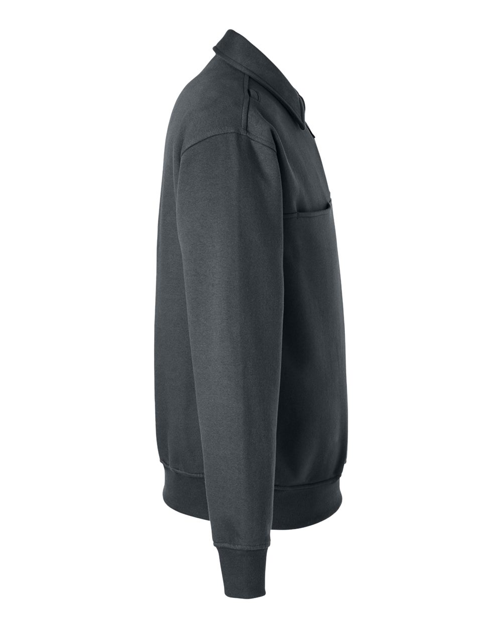 Harriton Unisex ClimaBloc™ Heavyweight Tactical Quarter-Zip Pullover - M712 Dark Charcoal