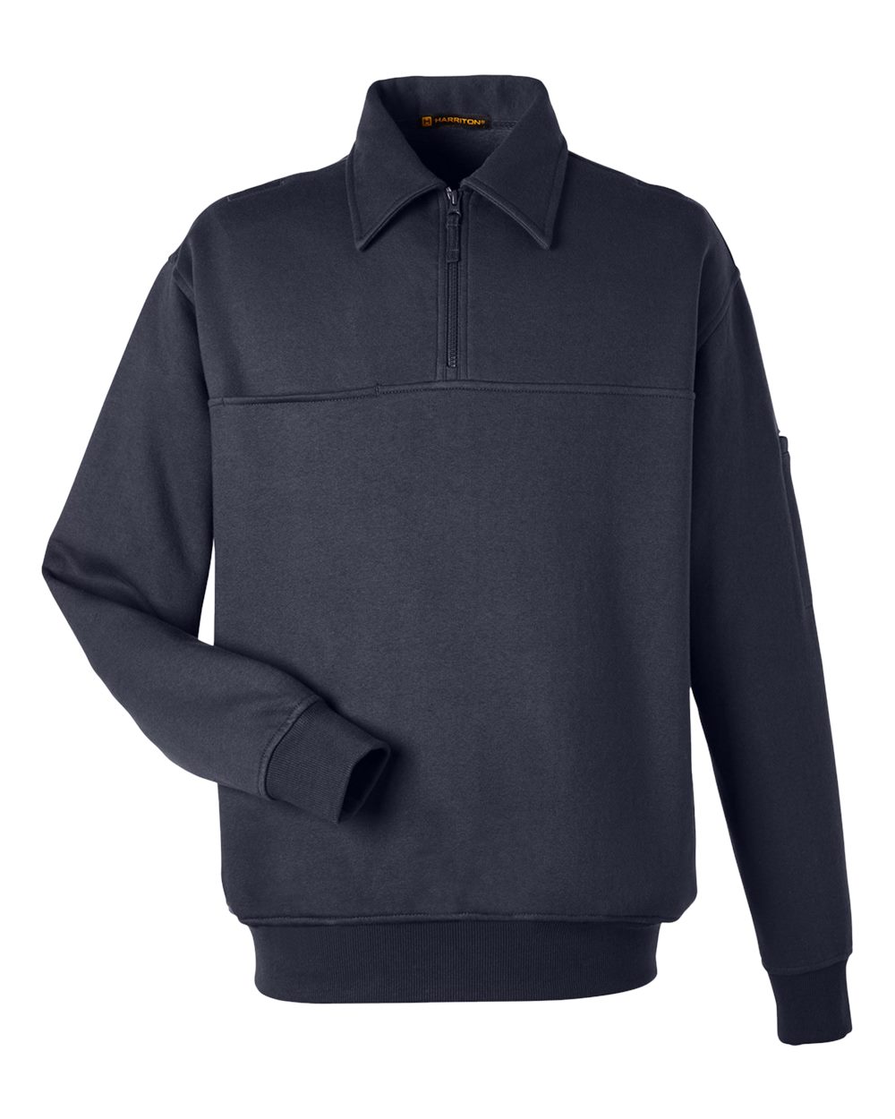 Harriton Unisex ClimaBloc™ Heavyweight Tactical Quarter-Zip Pullover - M712 Dark Navy