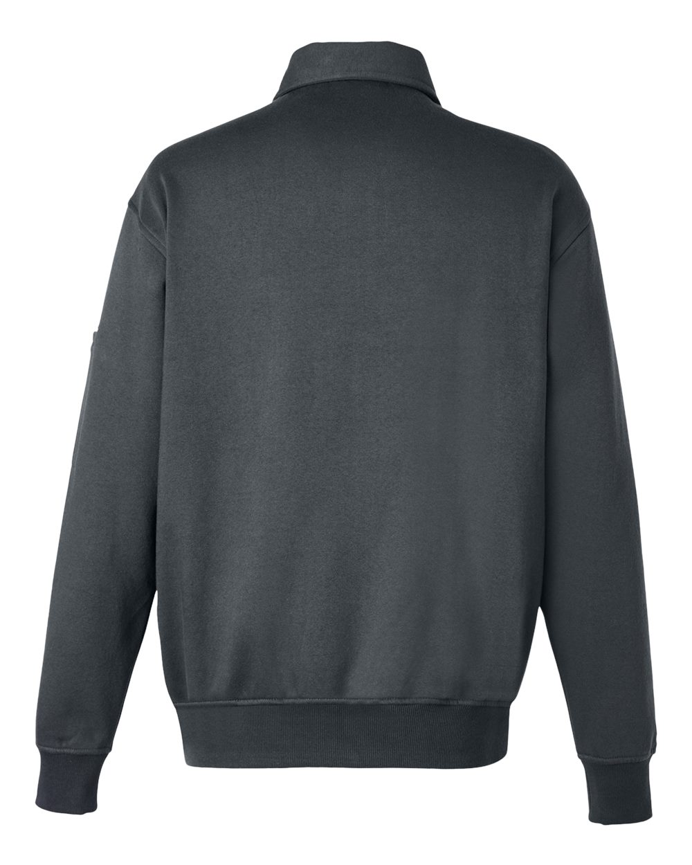 Harriton Unisex ClimaBloc™ Heavyweight Tactical Quarter-Zip Pullover - M712 Dark Charcoal