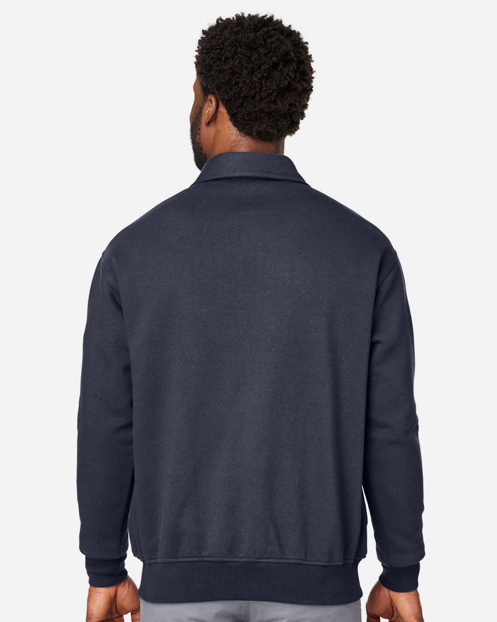 Harriton Unisex ClimaBloc™ Heavyweight Tactical Quarter-Zip Pullover - M712 Dark Navy