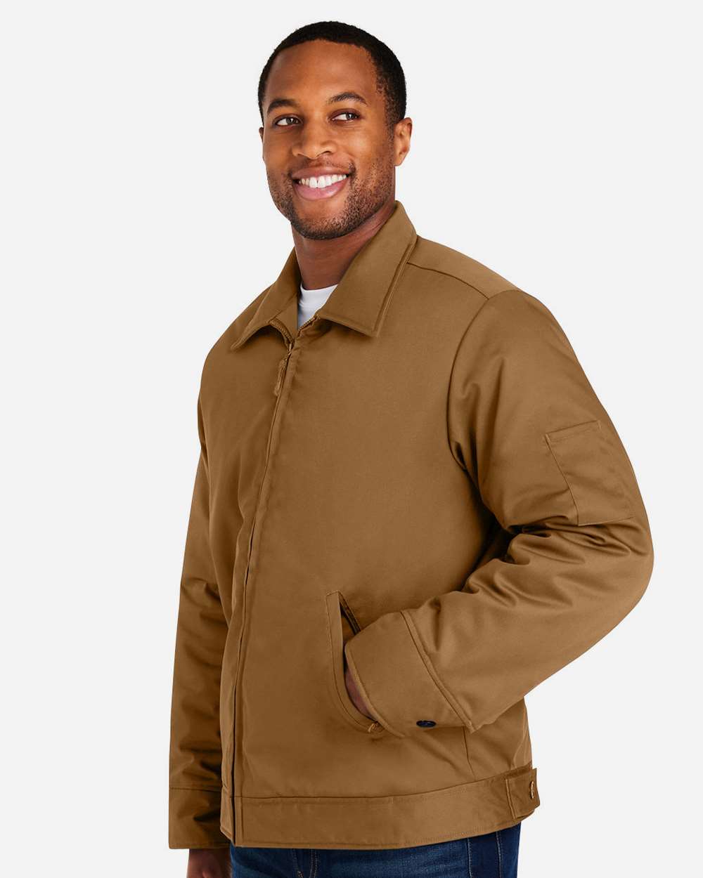 Harriton Unisex ClimaBloc® Station Jacket - M721 Duck Brown