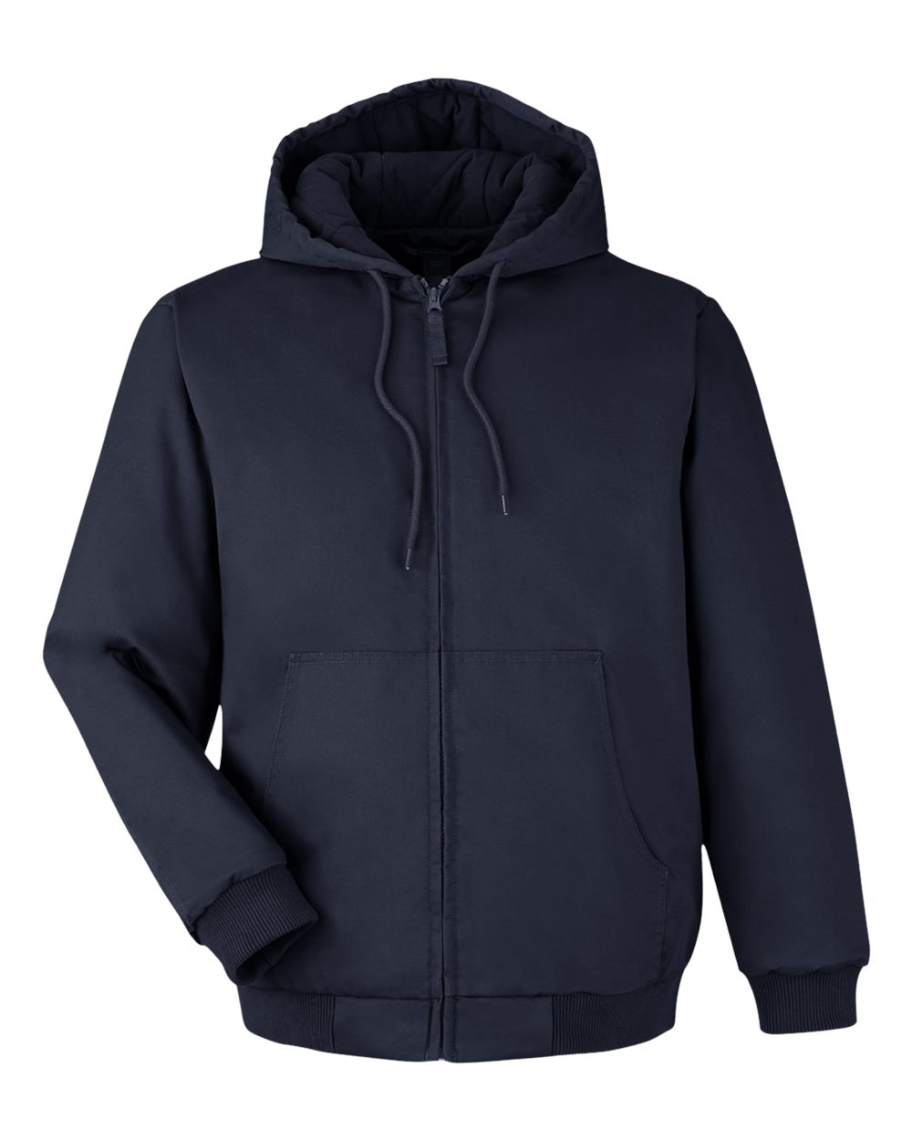 Harriton Unisex ClimaBloc® Heavyweight Hooded Full-Zip Jacket - M722 Dark Navy