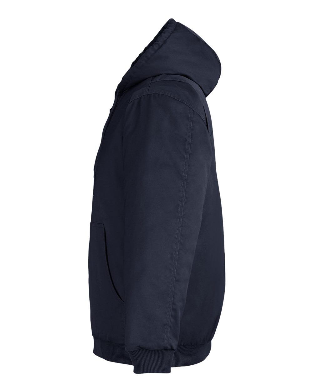 Harriton Unisex ClimaBloc® Heavyweight Hooded Full-Zip Jacket - M722 Dark Navy