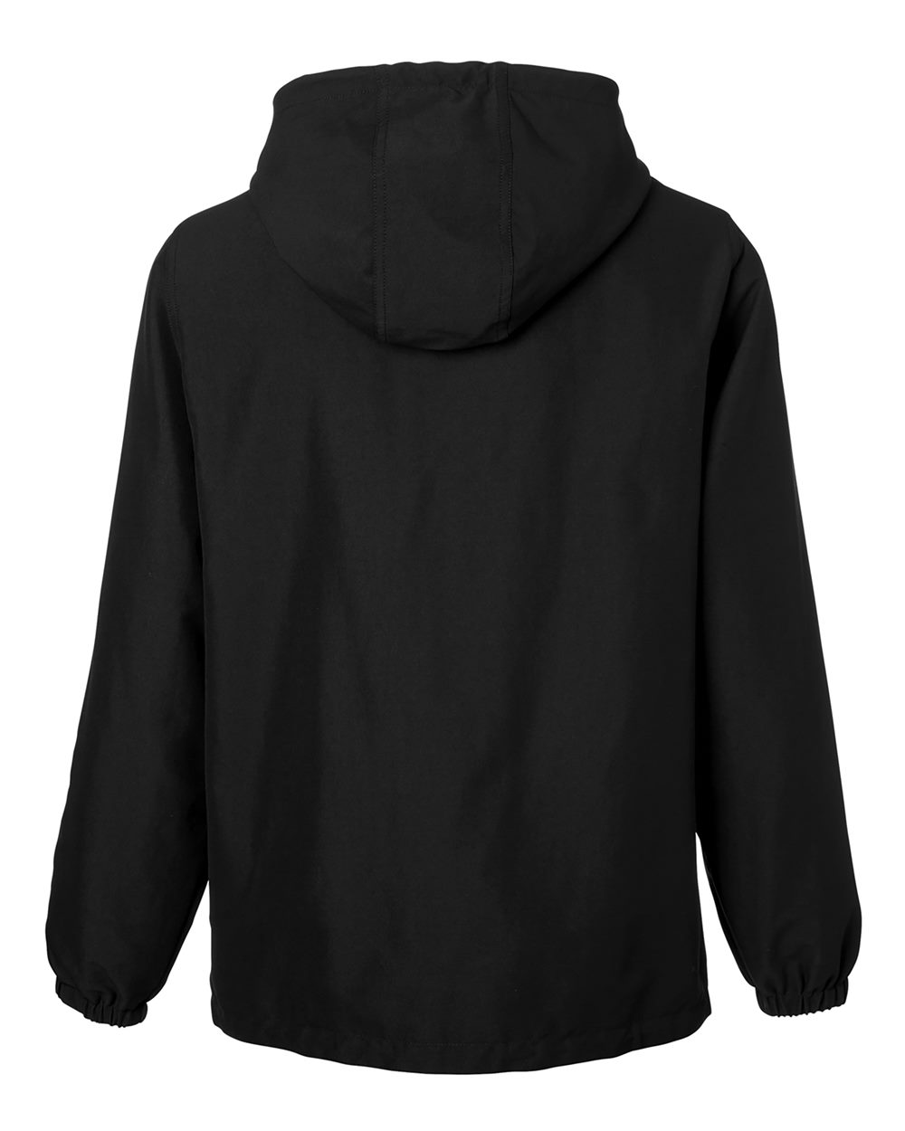 Harriton Unisex Flex Twill Hooded Jacket - M73 Black