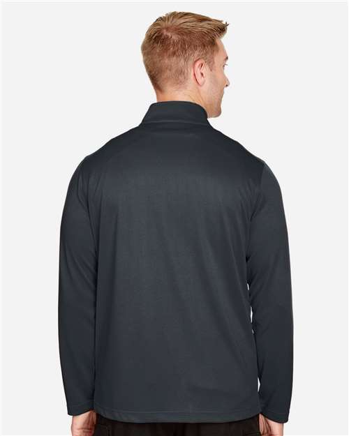 Harriton Men's Advantage Snag Protection Plus Quarter-Zip Pullover - M748 Dark Charcoal