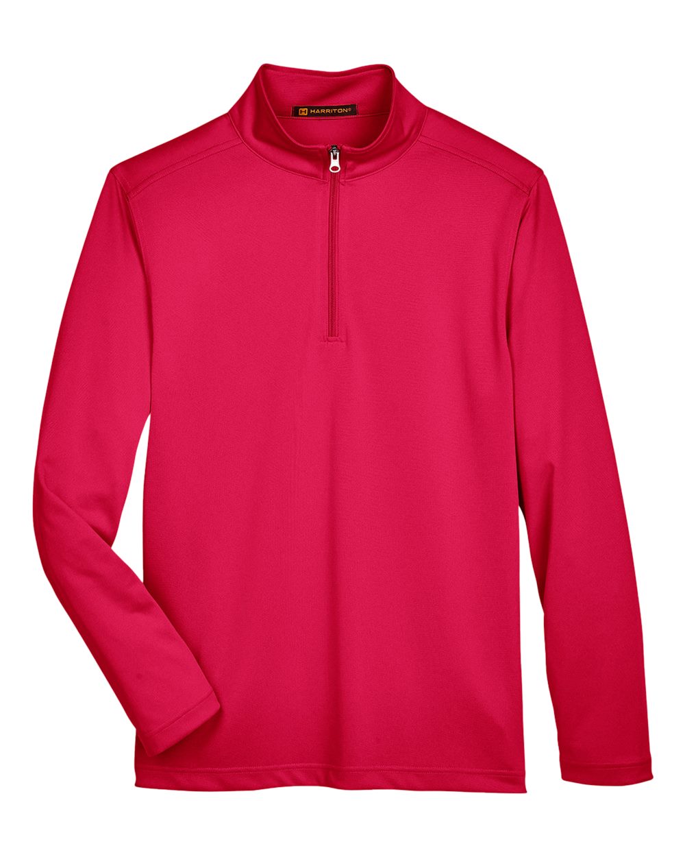 Harriton Men's Advantage Snag Protection Plus Quarter-Zip Pullover - M748 Red