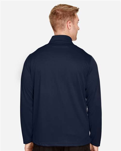 Harriton Men's Advantage Snag Protection Plus Quarter-Zip Pullover - M748 Dark Navy
