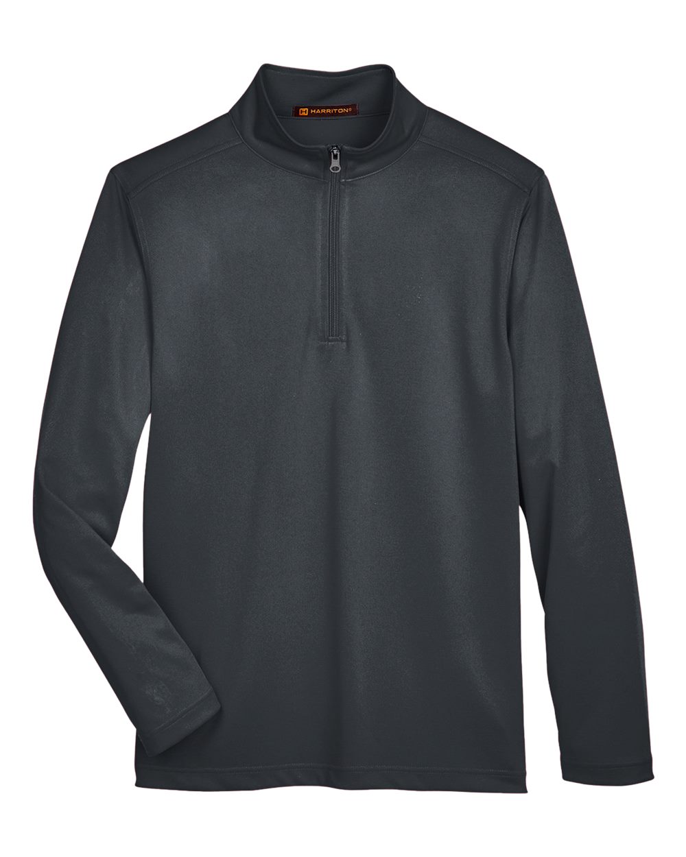 Harriton Men's Advantage Snag Protection Plus Quarter-Zip Pullover - M748 Dark Charcoal