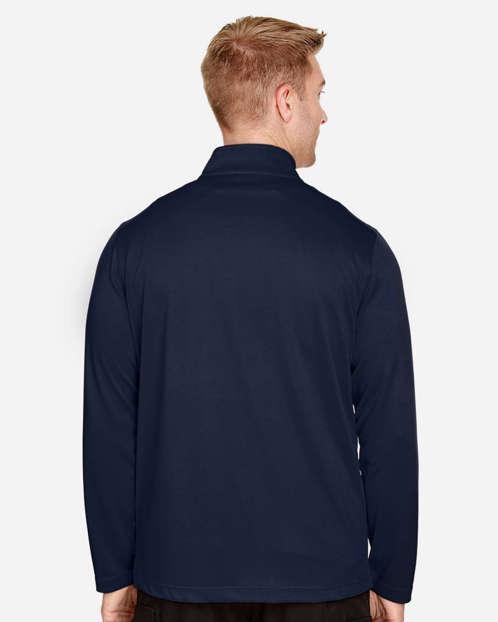 Harriton Men's Advantage Snag Protection Plus Quarter-Zip Pullover - M748 Dark Navy