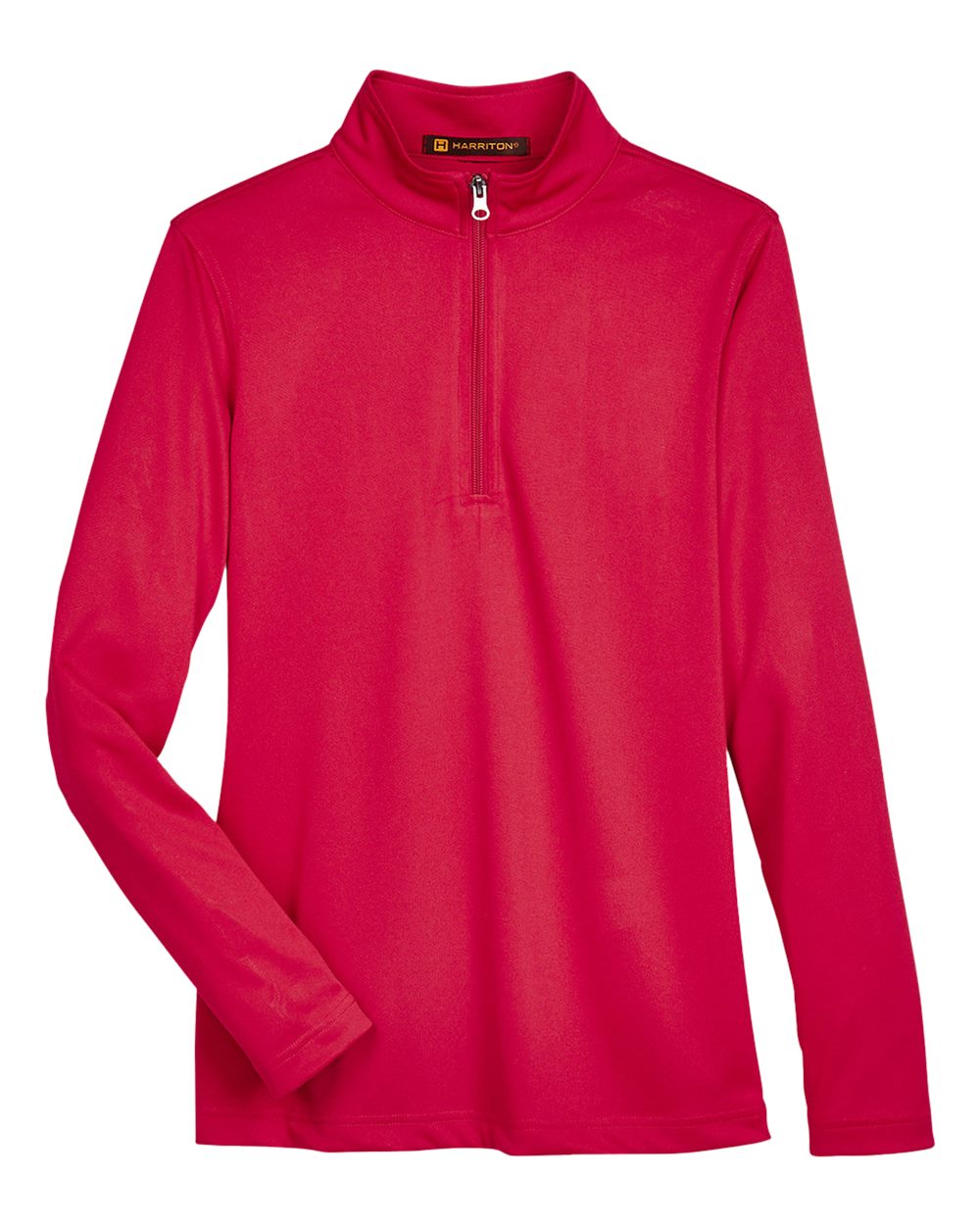 Harriton Women's Advantage Snag Protection Plus Quarter-Zip Pullover - M748W Red
