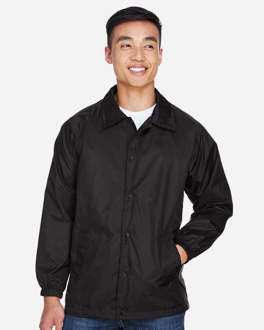 Harriton Unisex Nylon Staff Jacket - M775