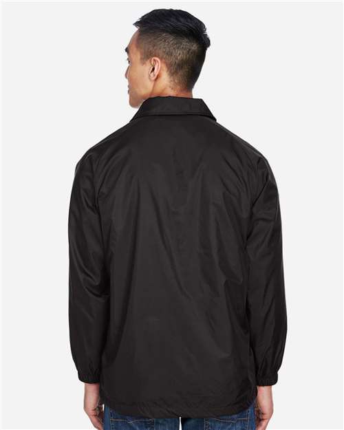 Harriton Unisex Nylon Staff Jacket - M775 Black