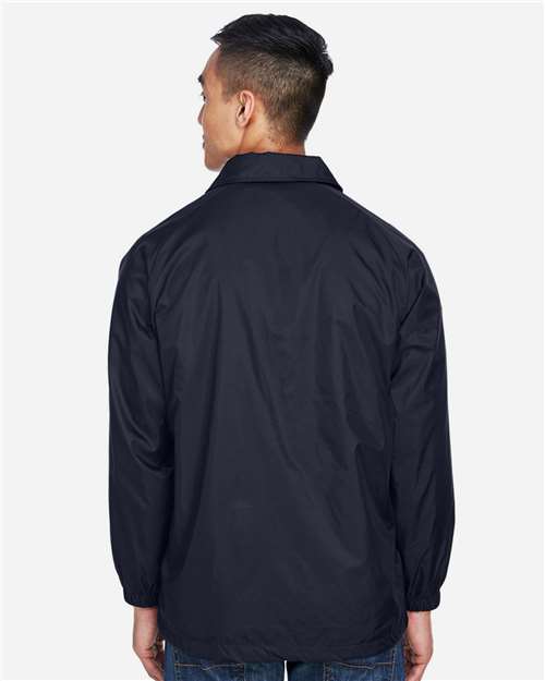 Harriton Unisex Nylon Staff Jacket - M775 Navy