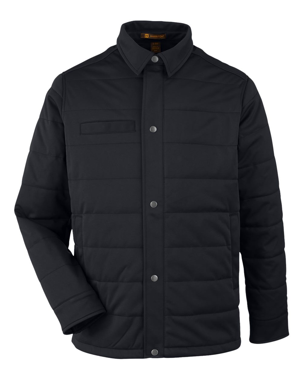 Harriton Unisex Guardian Soft Shell Chore Coat - M821 Black