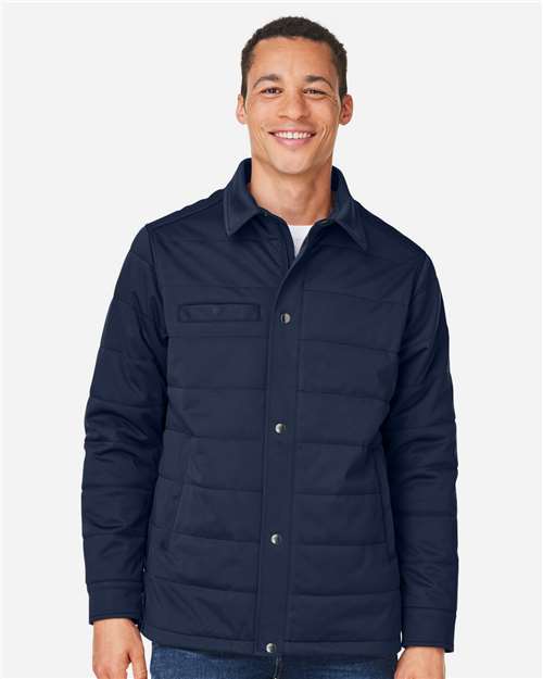Harriton Unisex Guardian Soft Shell Chore Coat - M821 Dark Navy