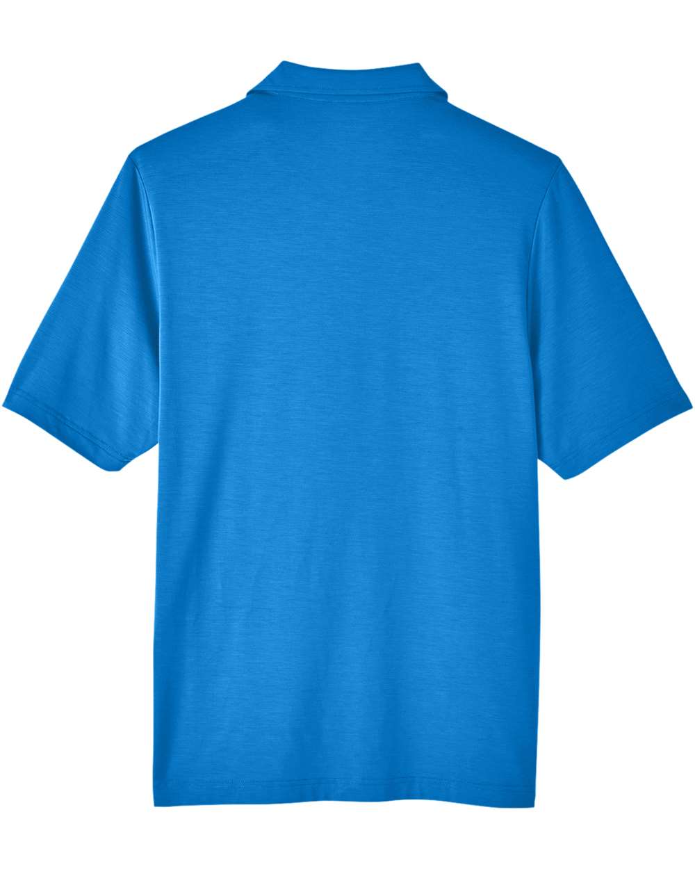 North End Men's JAQ Snap-Up Stretch Performance Polo - NE100 Light Nautical Blue