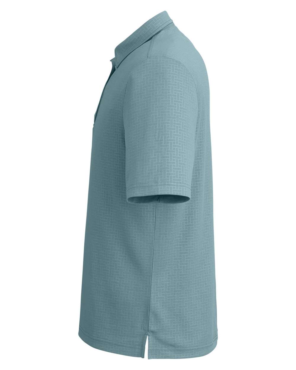 North End Men's Replay Recycled Pique Polo - NE102 Opal Blue