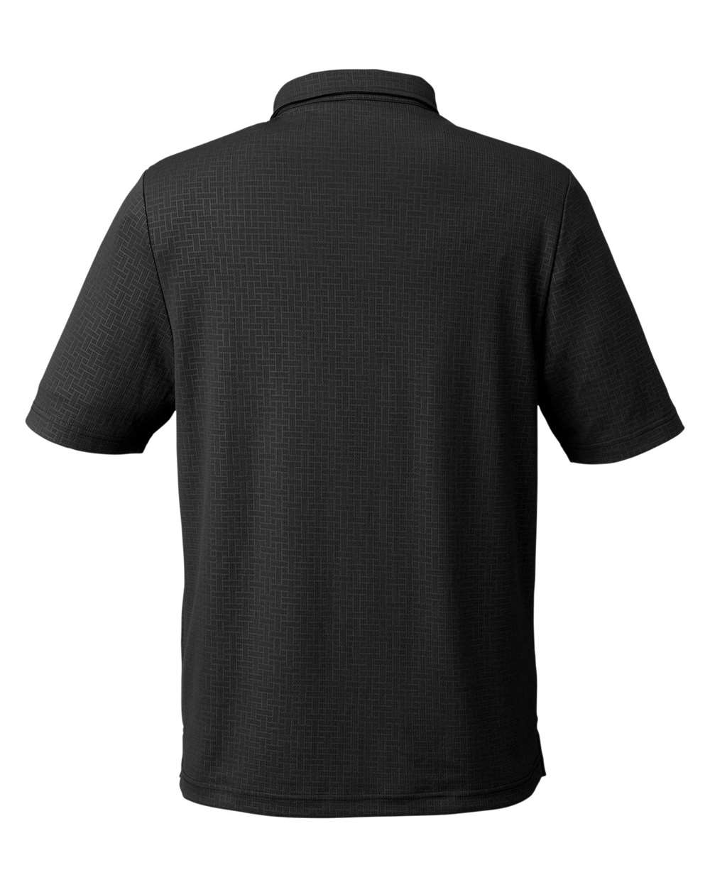 North End Men's Replay Recycled Pique Polo - NE102 Black