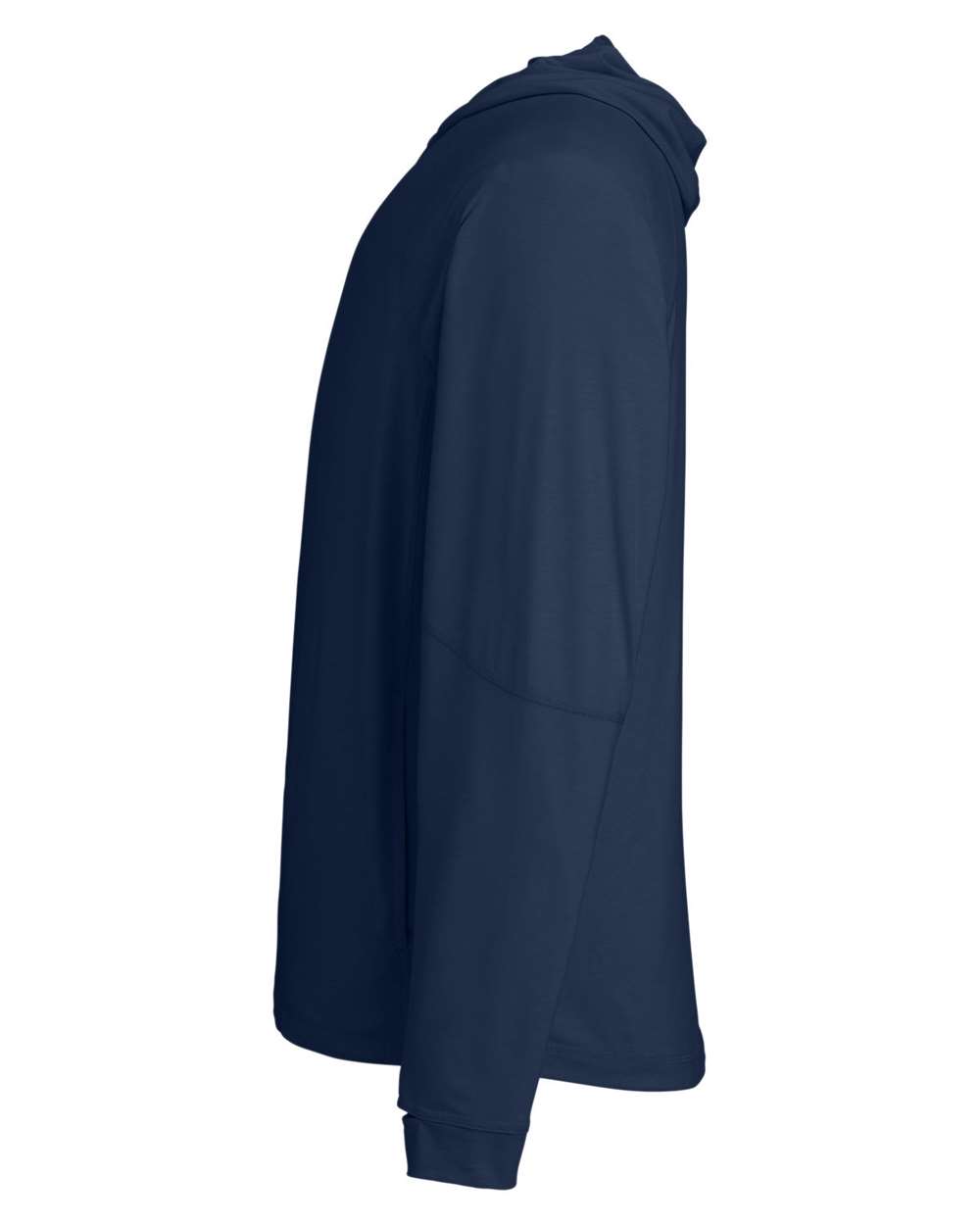 North End Unisex JAQ Stretch Performance Hooded Long Sleeve T-Shirt - NE105 Classic Navy
