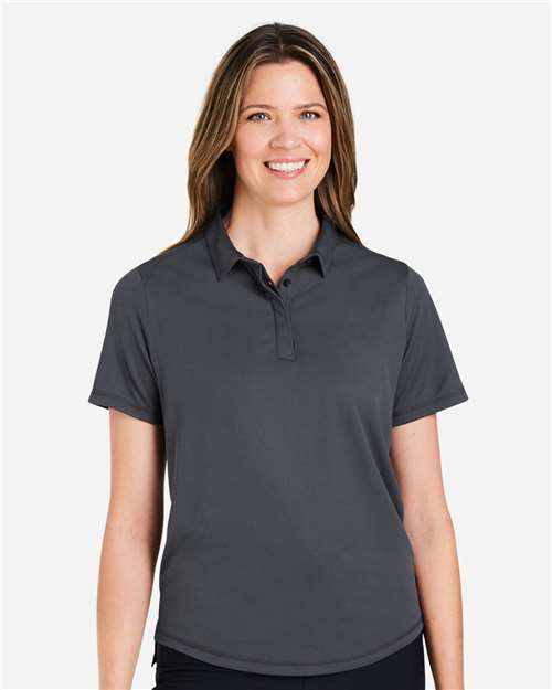 North End Women's Revive Coolcore® Polo - NE110W Carbon